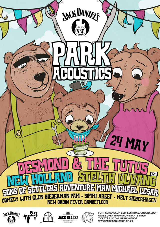Park Acoustics Music Festival in Pretoria, South Africa - 24 May 2015