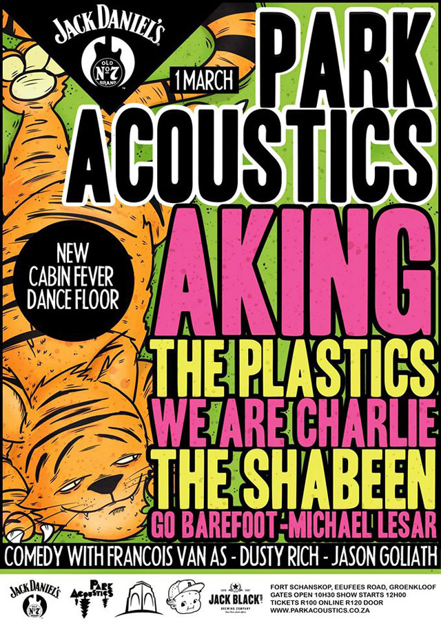 Park Acoustics Music Festival in Pretoria, South Africa - 01 March 2015