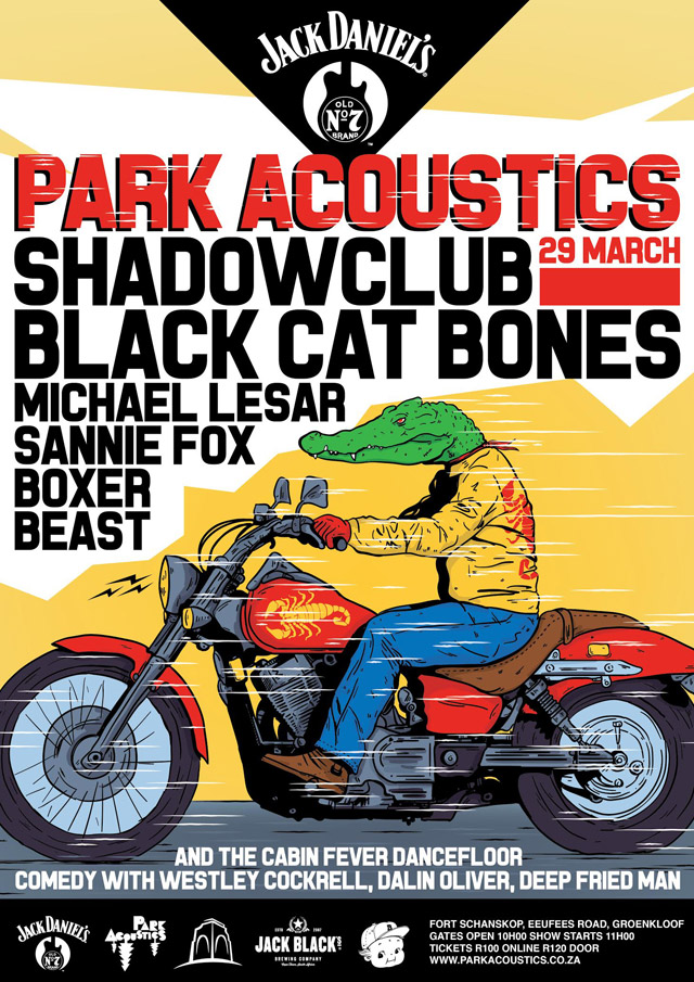 Park Acoustics Music Festival in Pretoria, South Africa - 29 March 2015