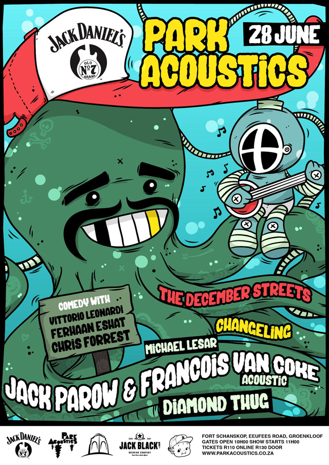 Park Acoustics Music Festival in Pretoria, South Africa - 28 June 2015